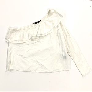 Walter Baker Women’s White Off Shoulder Blouse Top